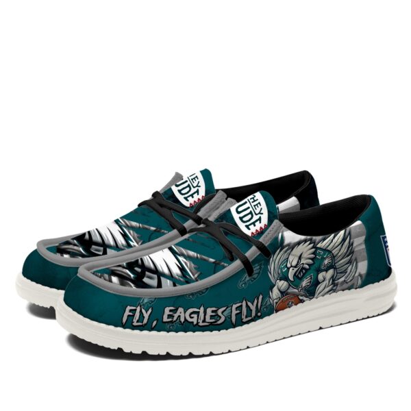 Tubopro Philadelphia Eagles Personalized Hey Dude Shoes For Men And Women - Image 6