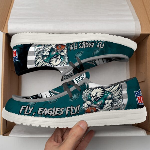 Tubopro Philadelphia Eagles Personalized Hey Dude Shoes For Men And Women - Image 2