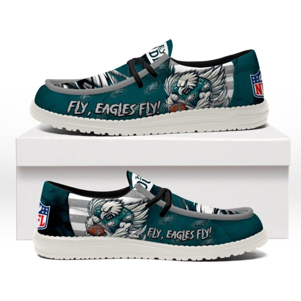 Tubopro Philadelphia Eagles Personalized Hey Dude Shoes For Men And Women - Image 5