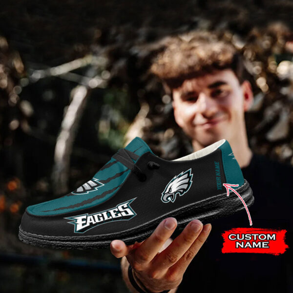 Tubopro Philadelphia Eagles Hey Dude Shoes For Men And Women - Image 3