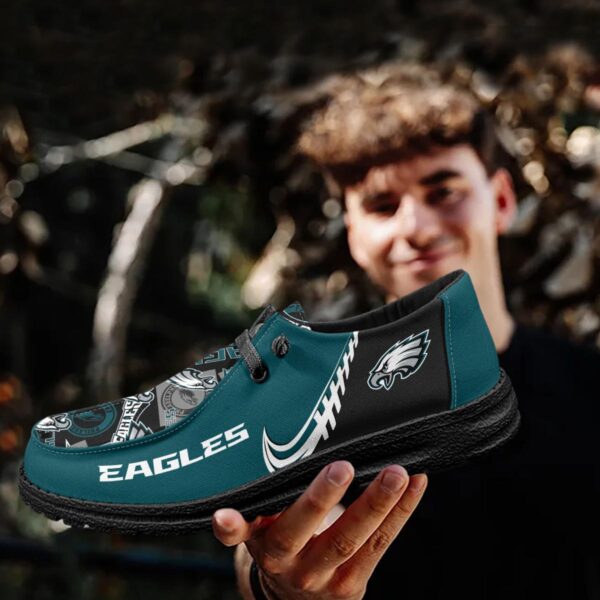 Tubopro Philadelphia Eagles Hey Dude Shoes For Men And Women - Image 4