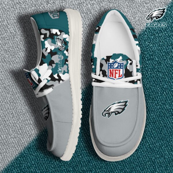 Tubopro Philadelphia Eagles Hey Dude Shoes For Men And Women