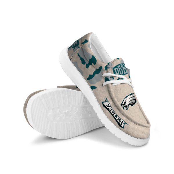 Tubopro Philadelphia Eagles Hey Dude Shoes For Men And Women - Image 3