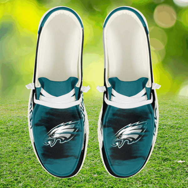 Tubopro Philadelphia Eagles Hey Dude Shoes For Men And Women - Image 2