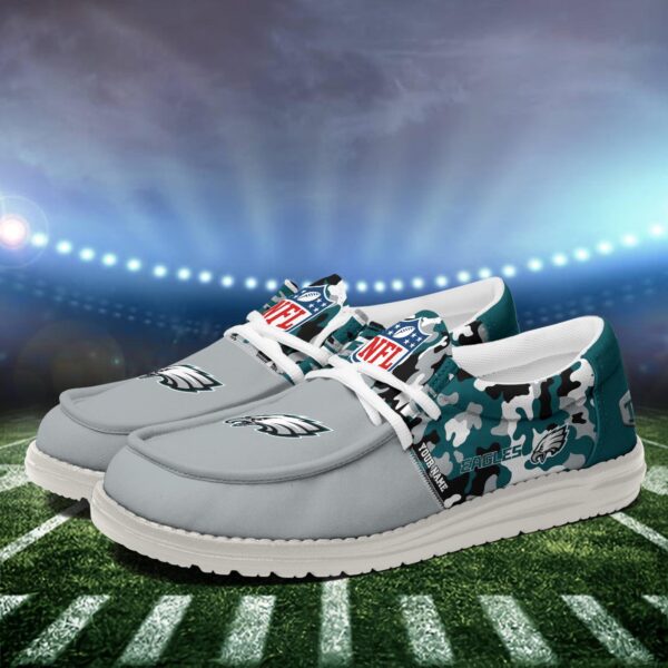 Tubopro Philadelphia Eagles Hey Dude Shoes For Men And Women - Image 4