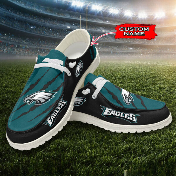 Tubopro Philadelphia Eagles Hey Dude Shoes For Men And Women - Image 2