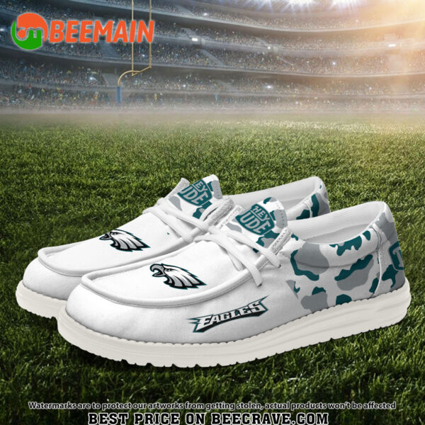 Tubopro Philadelphia Eagles Hey Dude Shoes For Men And Women - Image 2