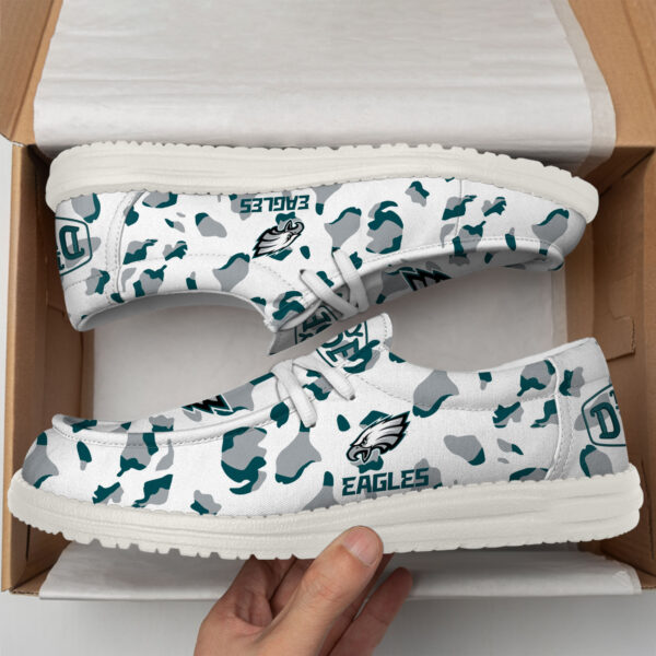 Tubopro Philadelphia Eagles Hey Dude Shoes For Men And Women Ver2 - Image 4