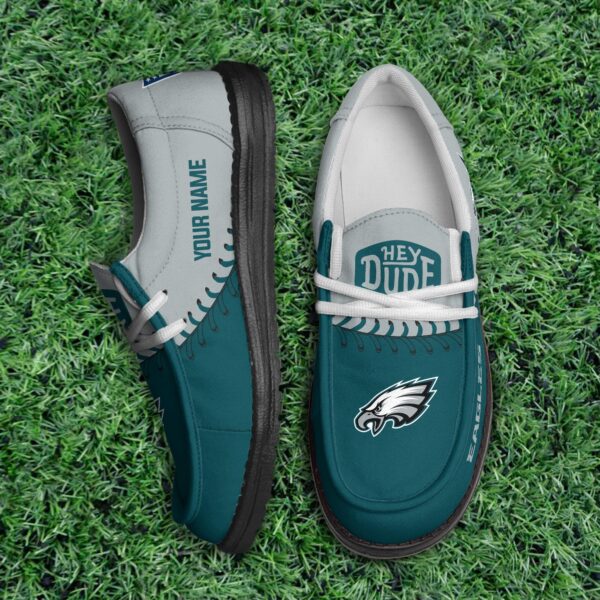 Tubopro Philadelphia Eagles Hey Dude Shoes For Men And Women - Image 2