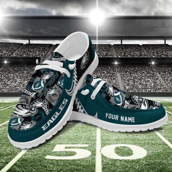 Tubopro Philadelphia Eagles Hey Dude Shoes For Men And Women