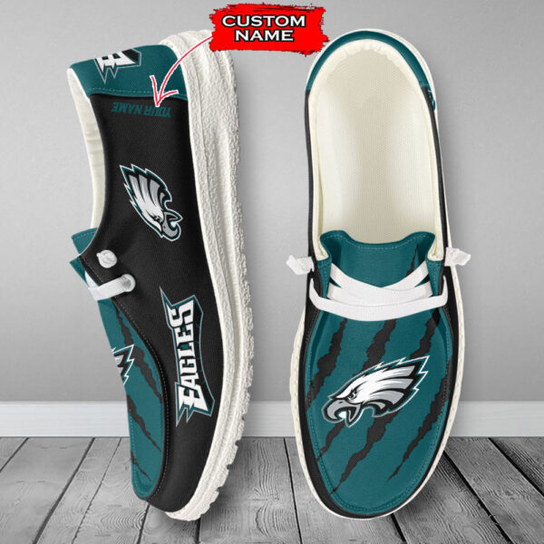 Tubopro Philadelphia Eagles Hey Dude Shoes For Men And Women - Image 6
