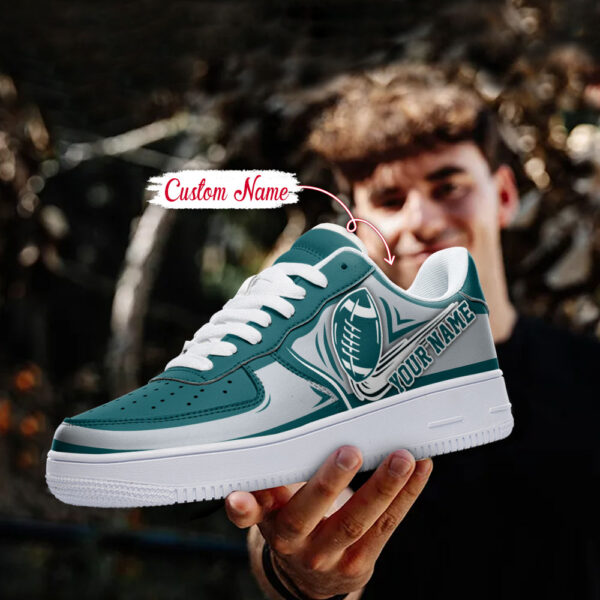 Tubopro Philadelphia Eagles NFL Air Low-Top Sneakers Shoes For Men And Women