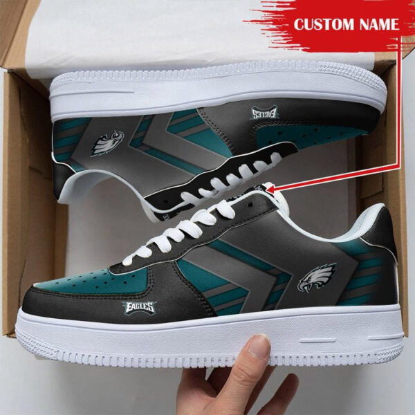 Tubopro Philadelphia Eagles NFL Air Low-Top Sneakers Shoes For Men And Women