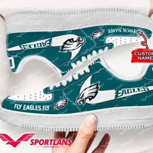 Tubopro Philadelphia Eagles NFL Air Low-Top Sneakers Shoes For Men And Women