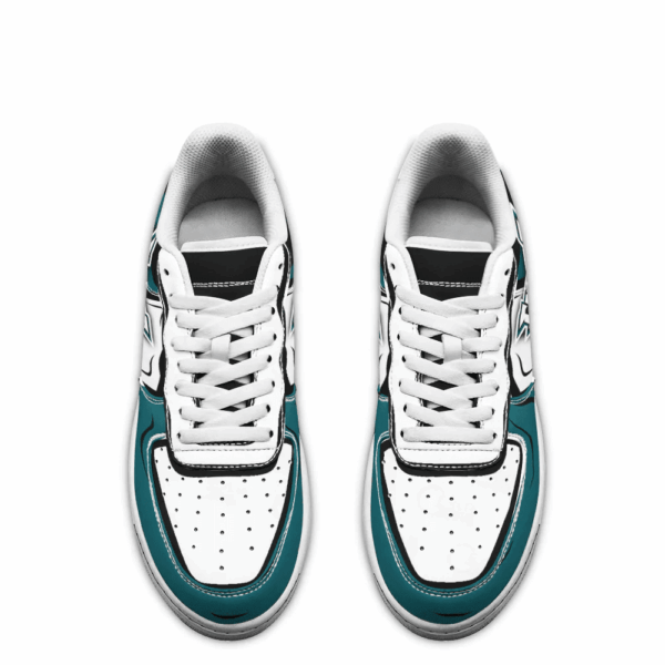 Tubopro Philadelphia Eagles NFL Air Low-Top Sneakers Shoes For Men And Women - Image 2