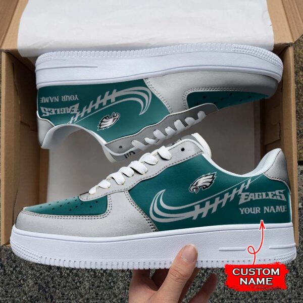 Tubopro Philadelphia Eagles NFL Air Low-Top Sneakers Shoes For Men And Women