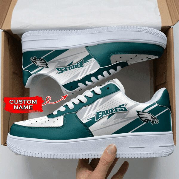 Tubopro Philadelphia Eagles NFL Air Low-Top Sneakers Shoes For Men And Women