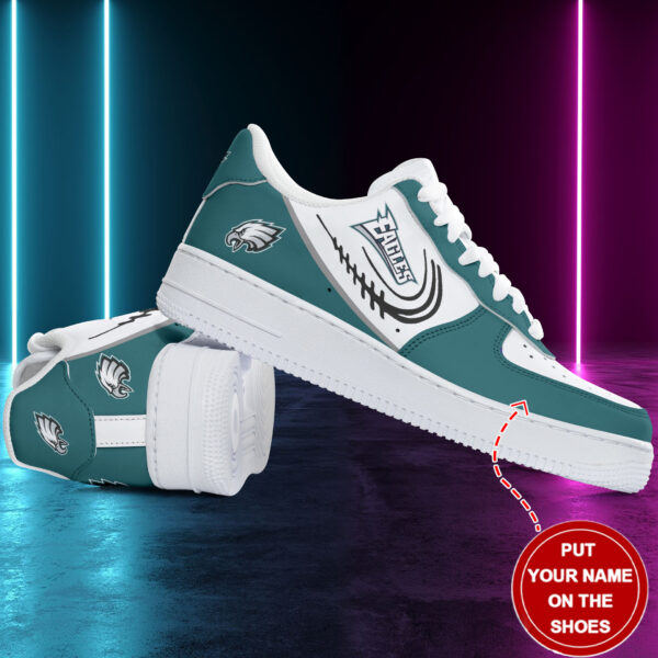Tubopro Philadelphia Eagles NFL Air Low-Top Sneakers Shoes For Men And Women