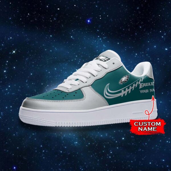 Tubopro Philadelphia Eagles NFL Air Low-Top Sneakers Shoes For Men And Women - Image 2