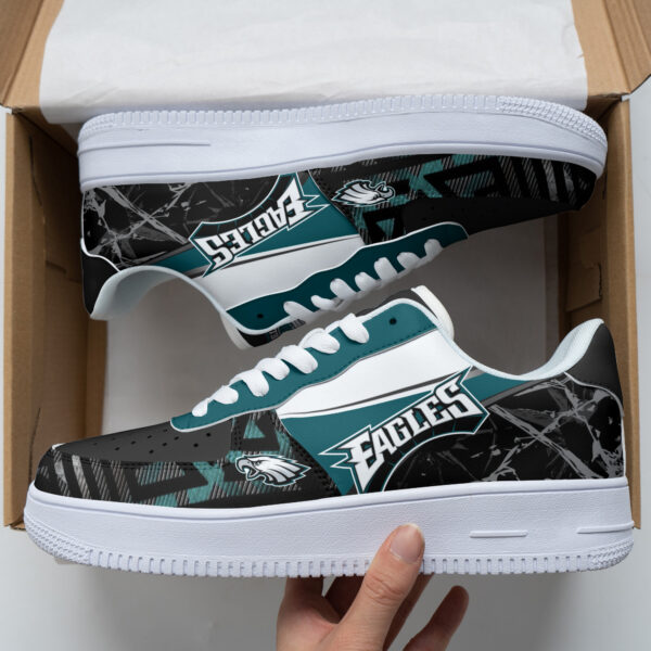 Tubopro Philadelphia Eagles NFL Air Low-Top Sneakers Shoes For Men And Women
