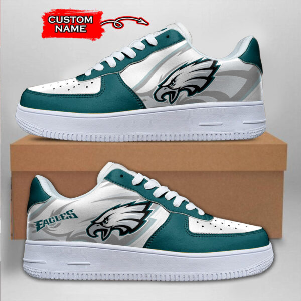 Tubopro Philadelphia Eagles NFL Air Low-Top Sneakers Shoes For Men And Women