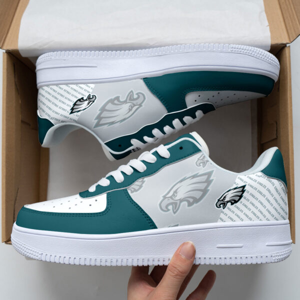 Tubopro Philadelphia Eagles NFL Air Low-Top Sneakers Shoes For Men And Women