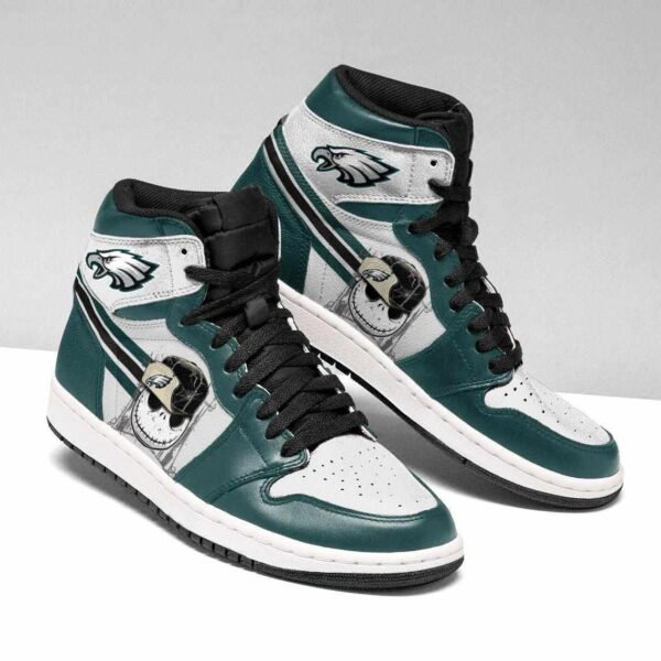 Tubopro Philadelphia Eagles NFL AJ1 High Sneakers Shoes For Men And Women