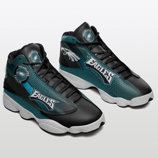 Tubopro Philadelphia Eagles NFL AJ13 Sneakers Shoes For Men And Women - Image 2