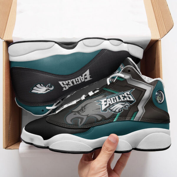Tubopro Philadelphia Eagles NFL AJ13 Sneakers Shoes For Men And Women