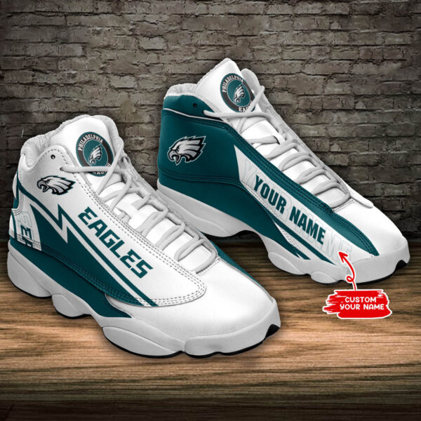 Tubopro Philadelphia Eagles NFL AJ13 Sneakers Shoes For Men And Women