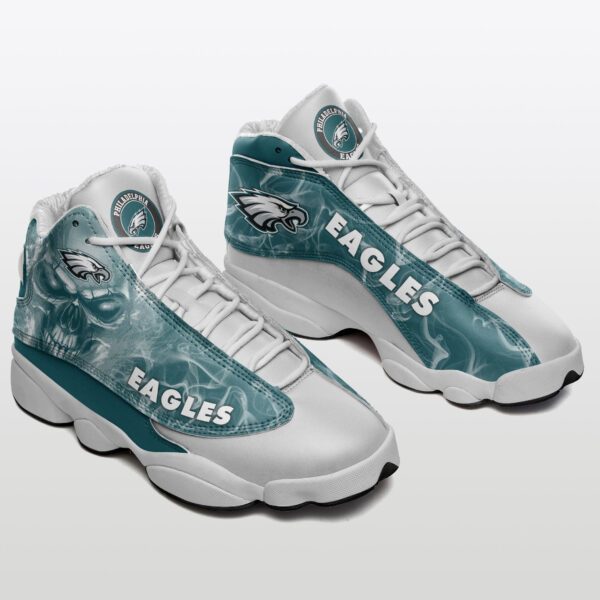 Tubopro Philadelphia Eagles NFL AJ13 Sneakers Shoes For Men And Women - Image 2