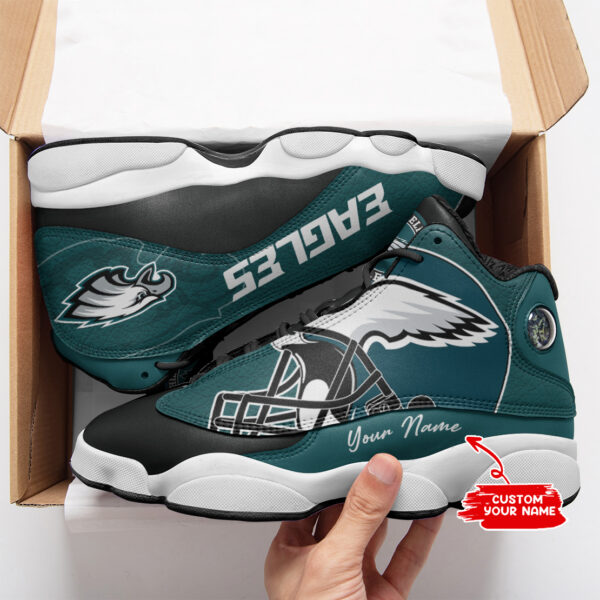 Tubopro Philadelphia Eagles NFL AJ13 Sneakers Shoes For Men And Women