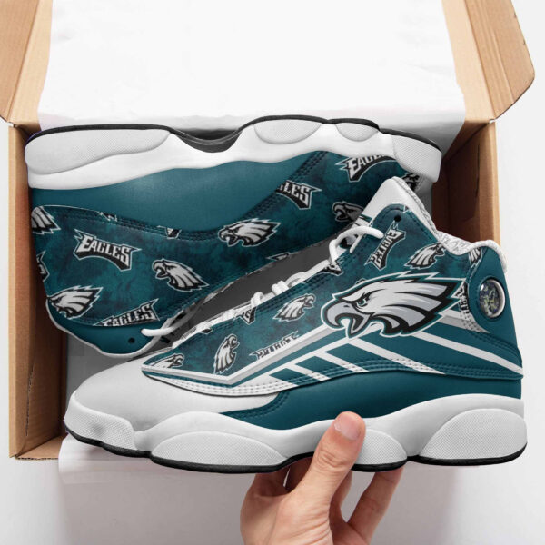 Tubopro Philadelphia Eagles NFL AJ13 Sneakers Shoes For Men And Women