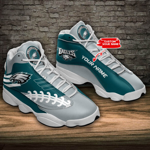 Tubopro Philadelphia Eagles NFL AJ13 Sneakers Shoes For Men And Women