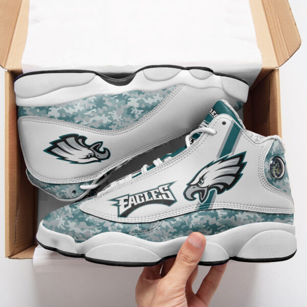 Tubopro Philadelphia Eagles NFL AJ13 Sneakers Shoes For Men And Women