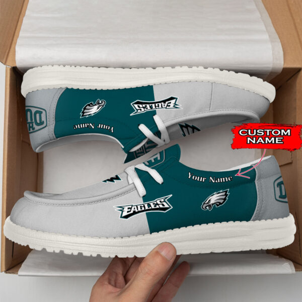 Tubopro Philadelphia Eagles Personalized Hey Dude Shoes For Men And Women - Image 3
