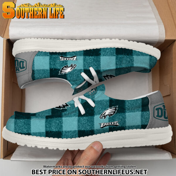 Tubopro Philadelphia Eagles Personalized Hey Dude Shoes For Men And Women - Image 4