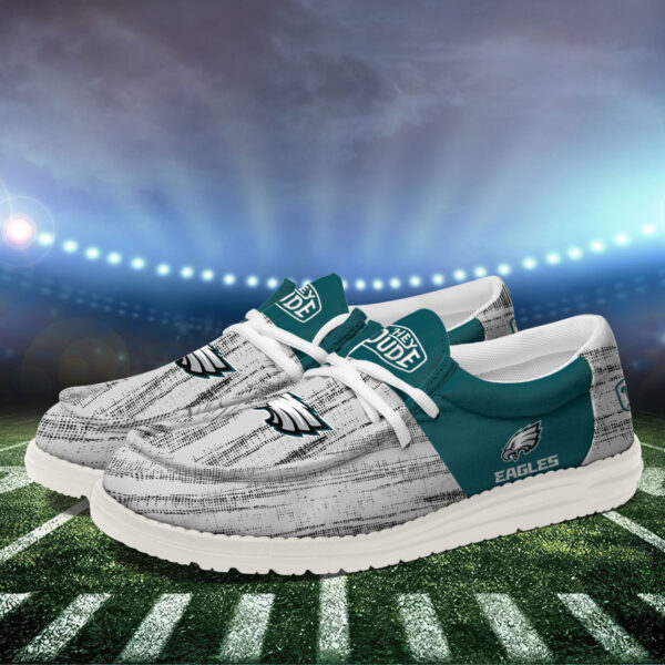 Tubopro Philadelphia Eagles Personalized Hey Dude Shoes For Men And Women - Image 3