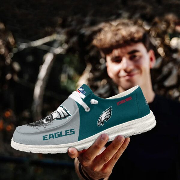 Tubopro Philadelphia Eagles Personalized Hey Dude Shoes For Men And Women - Image 5