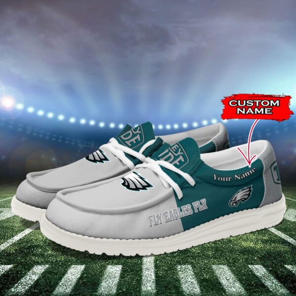 Tubopro Philadelphia Eagles Personalized Hey Dude Shoes For Men And Women - Image 3