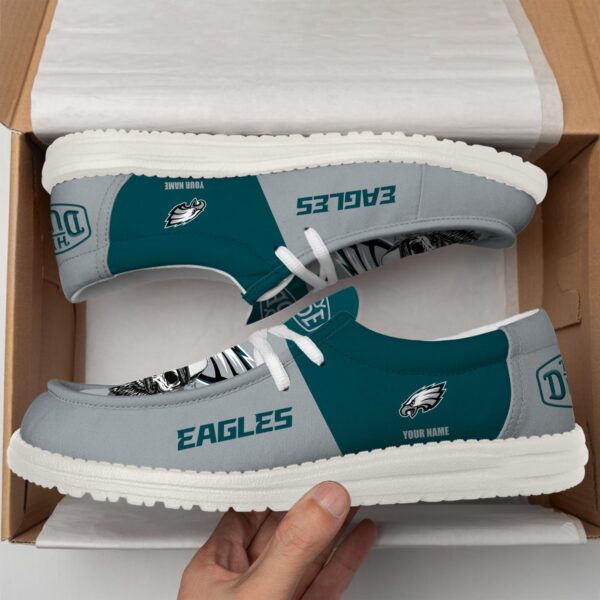 Tubopro Philadelphia Eagles Personalized Hey Dude Shoes For Men And Women - Image 3