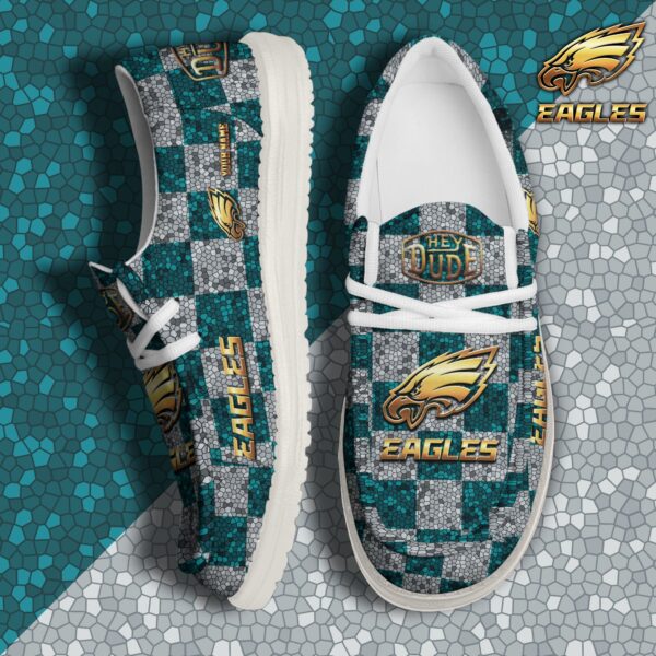 Tubopro Philadelphia Eagles Personalized Hey Dude Shoes For Men And Women