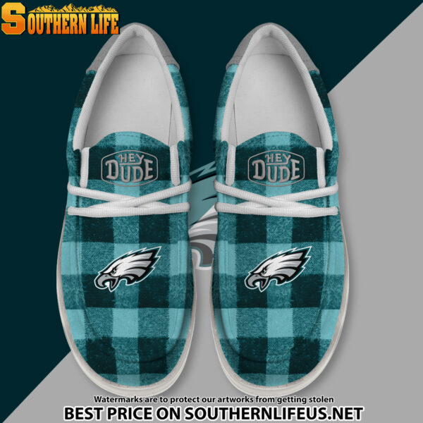 Tubopro Philadelphia Eagles Personalized Hey Dude Shoes For Men And Women