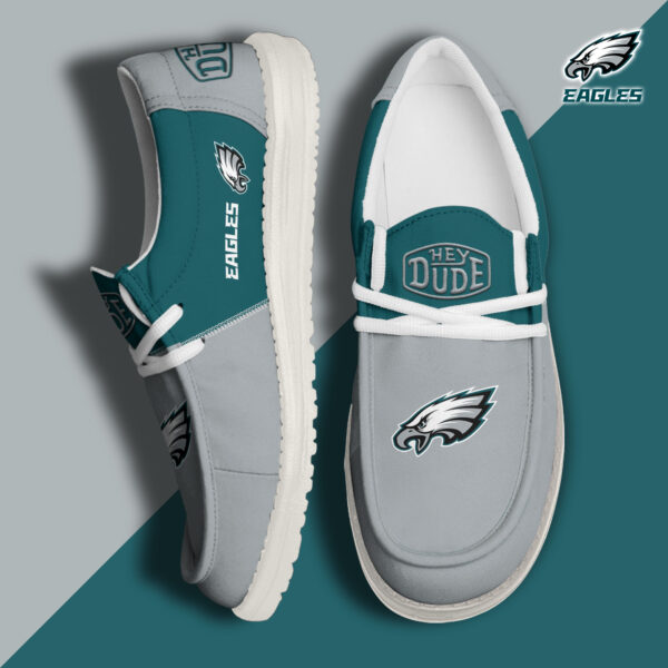 Tubopro Philadelphia Eagles Personalized Hey Dude Shoes For Men And Women