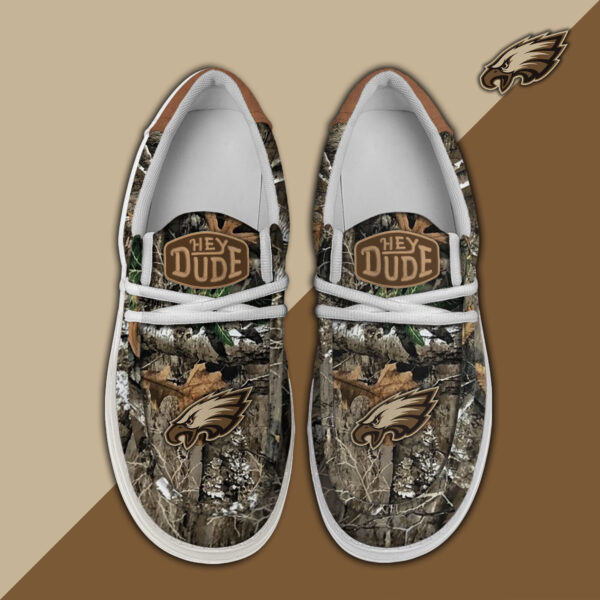 Tubopro Philadelphia Eagles Personalized Hey Dude Shoes For Men And Women