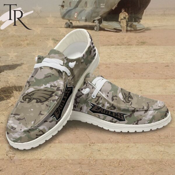 Tubopro Philadelphia Eagles Personalized Hey Dude Shoes For Men And Women