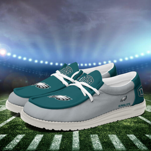 Tubopro Philadelphia Eagles Personalized Hey Dude Shoes For Men And Women - Image 3