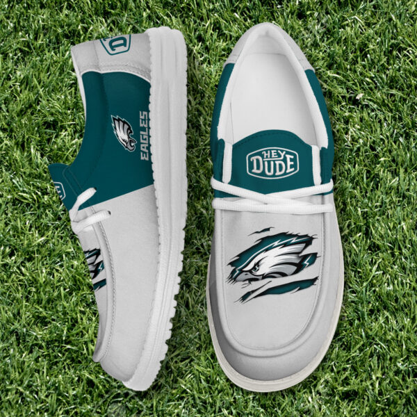 Tubopro Philadelphia Eagles Personalized Hey Dude Shoes For Men And Women