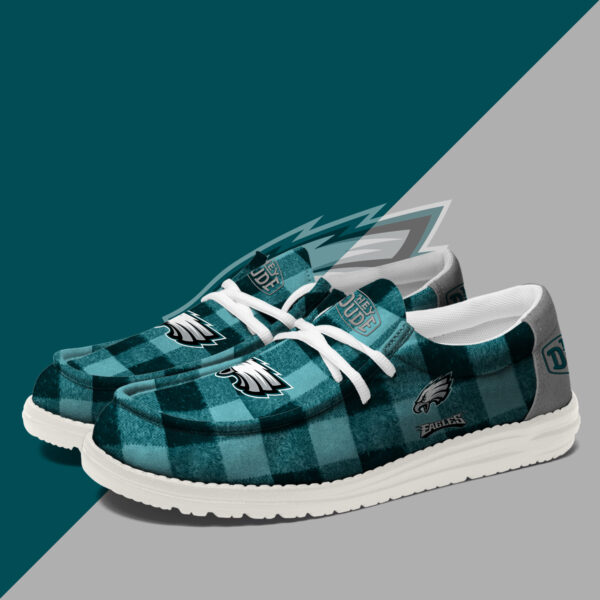 Tubopro Philadelphia Eagles Personalized Hey Dude Shoes For Men And Women - Image 2