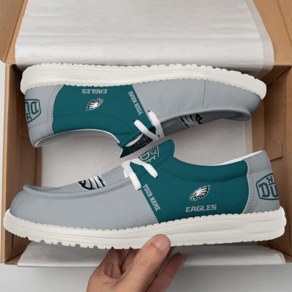 Tubopro Philadelphia Eagles Personalized Hey Dude Shoes For Men And Women - Image 2